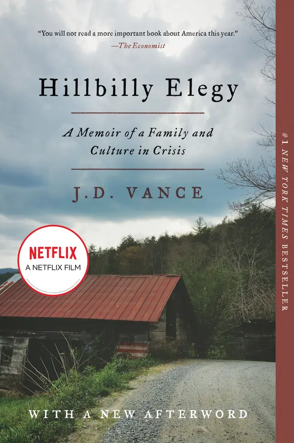 Hillbilly Elegy by J. D. Vance cover