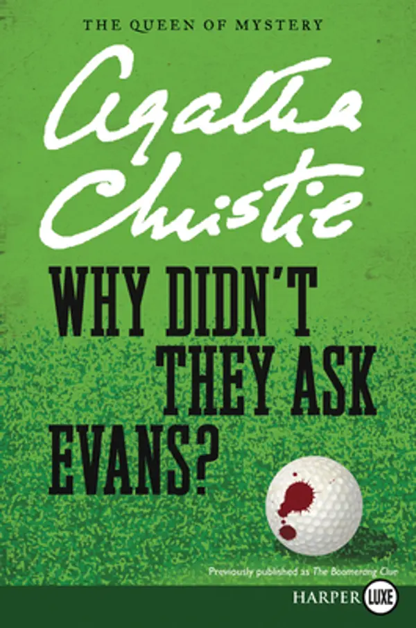 WHY DIDNT THEY ASK EVANS by Agatha Christie cover