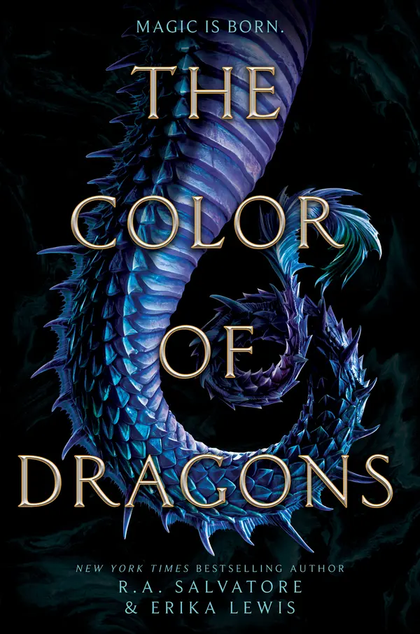 The Color of Dragons by R. A. Salvatore, Erika Lewis cover
