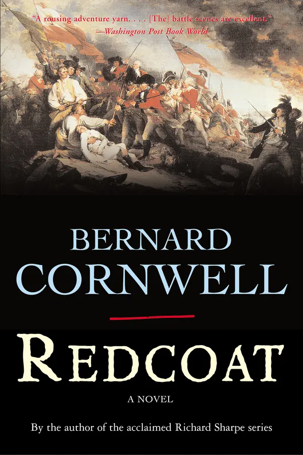 Redcoat by Bernard Cornwell cover