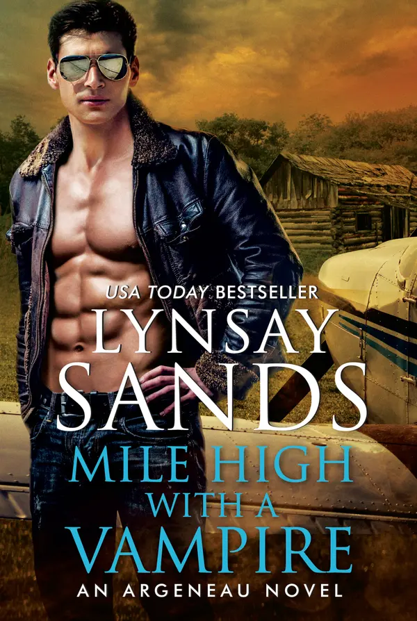 Mile High with a Vampire by Lynsay Sands cover