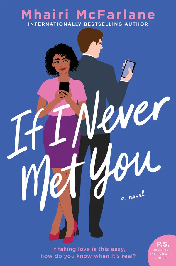 If I Never Met You by Mhairi McFarlane cover
