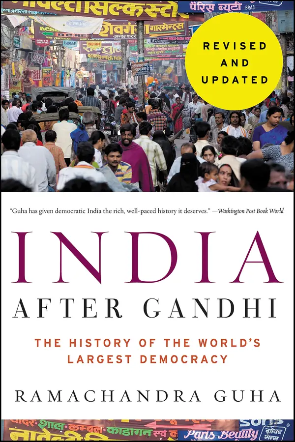 India After Gandhi by Ramachandra Guha cover