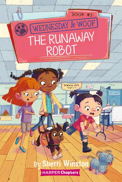 Wednesday and Woof #3: The Runaway Robot book cover