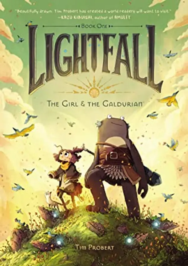 The Girl & the Galdurian (Lightfall, #1) by Tim Probert cover