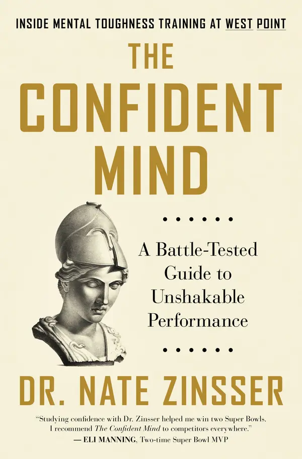 The Confident Mind by Dr. Nate Zinsser cover