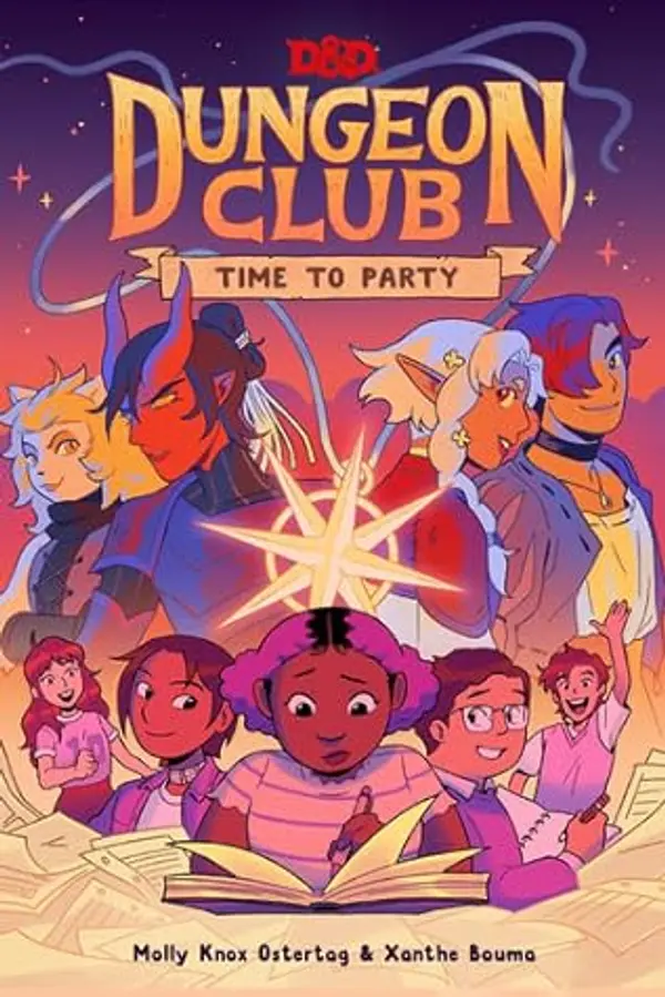 Time to Party (Dungeons & Dragons: Dungeon Club #2) by Molly Knox Ostertag cover