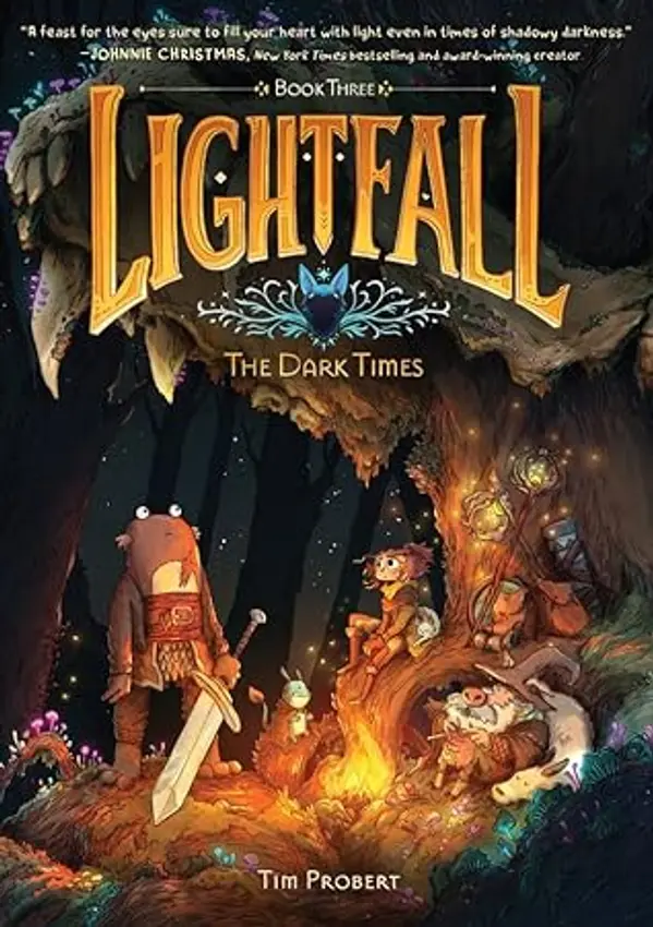 The Dark Times (Lightfal #3) by Tim Probert cover