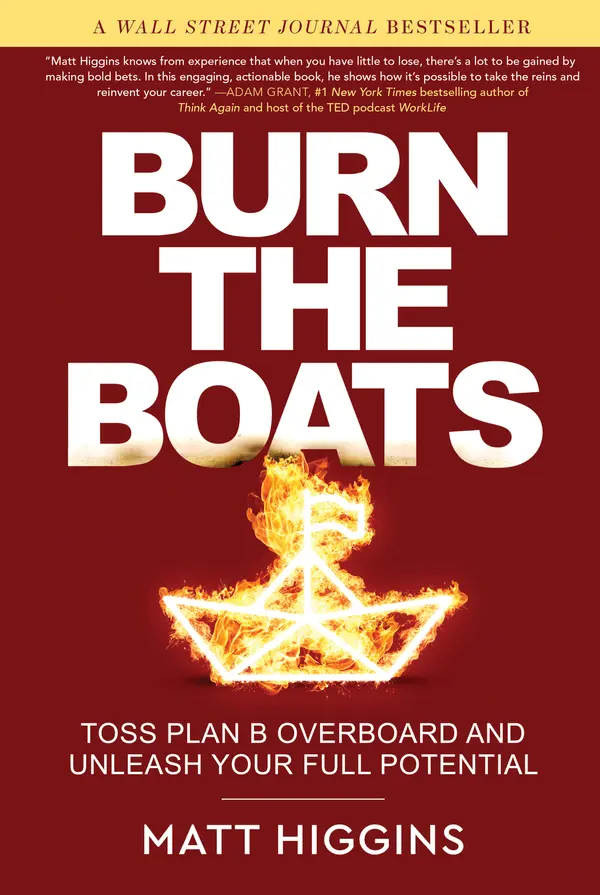 Burn the Boats by Matt Higgins cover