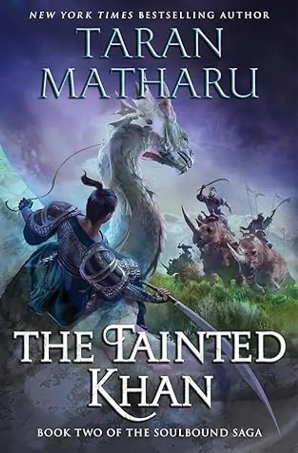 The Tainted Khan (The Soulbound Saga #2) by Taran Matharu cover