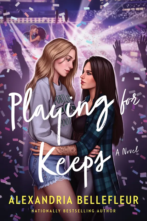 Playing for Keeps by Alexandria Bellefleur cover