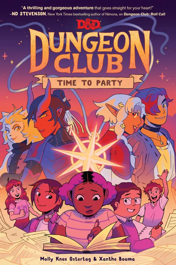 Dungeons & Dragons: Dungeon Club: Time to Party (Dungeons & Dragons: Dungeon Club, 2) by Molly Knox Ostertag cover