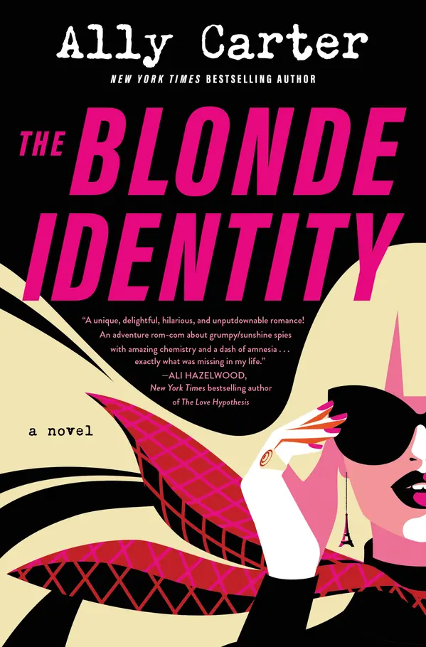 The Blonde Identity by Ally Carter cover