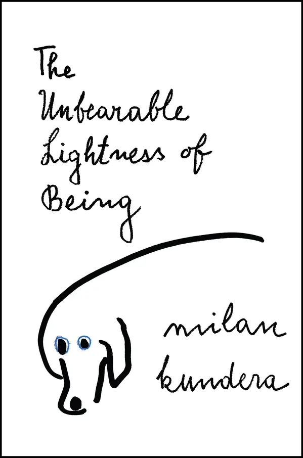 The Unbearable Lightness of Being by Milan Kundera cover