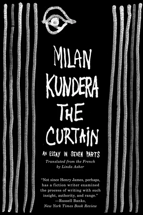 The Curtain by Milan Kundera cover