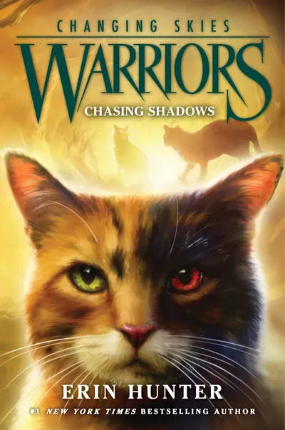 Warriors: Changing Skies #3: Chasing Shadows book cover