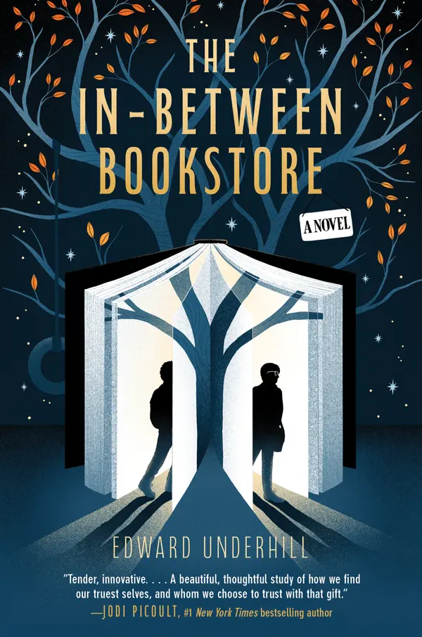The In-Between Bookstore by Edward Underhill cover