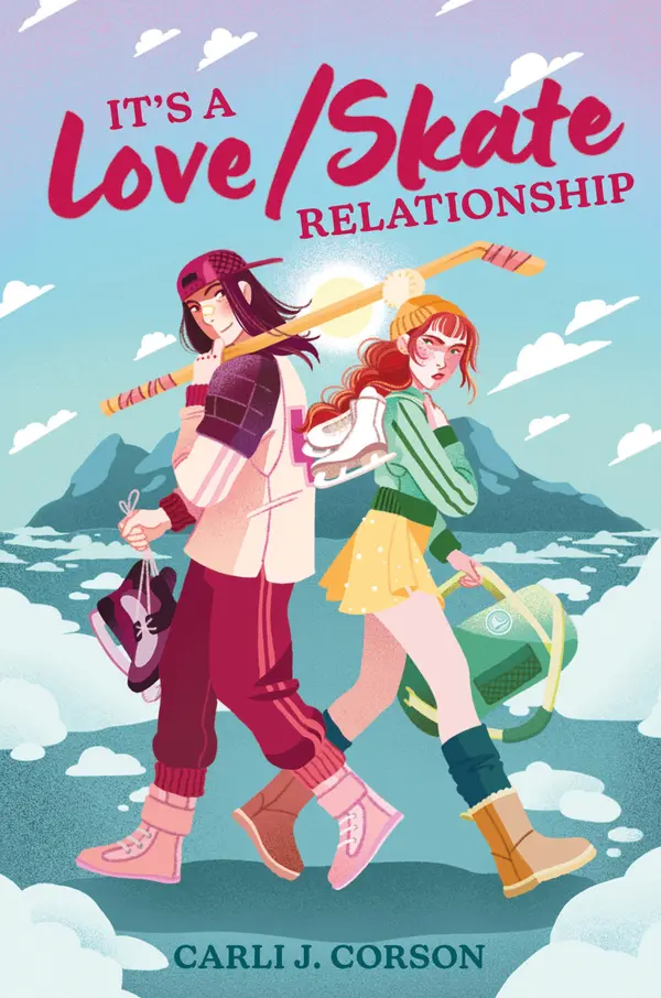 It's a Love/Skate Relationship by Carli J. Corson cover