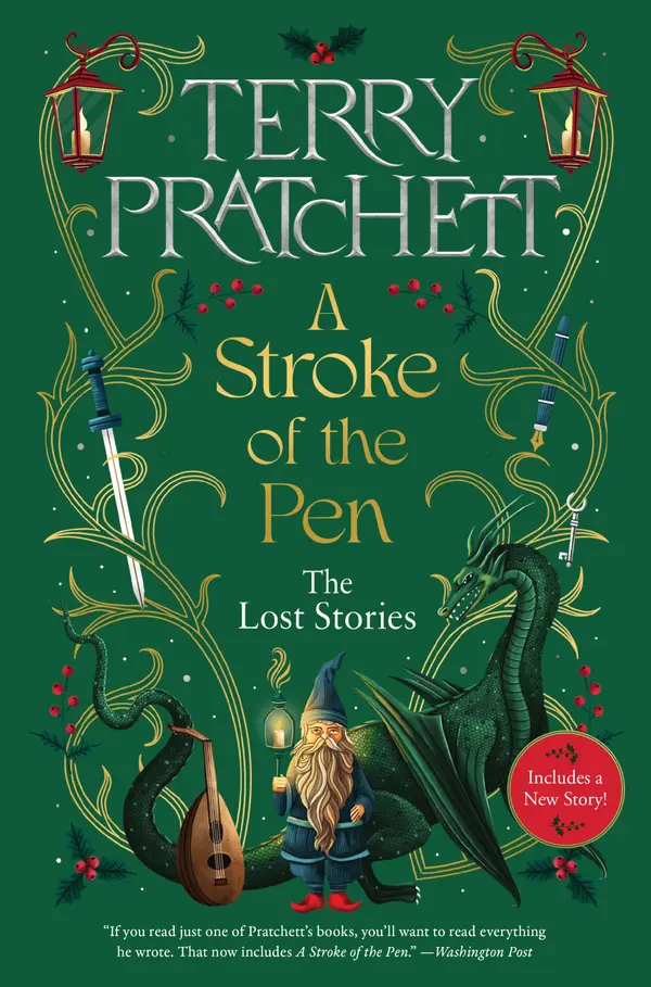 A Stroke of the Pen by Terry Pratchett cover