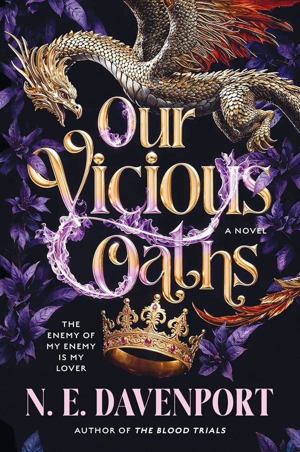 Our Vicious Oaths by N. E. Davenport cover