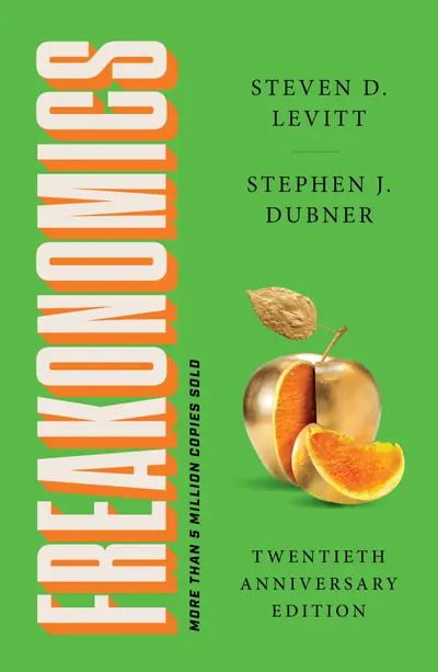 Freakonomics Twentieth Anniversary Edition book cover