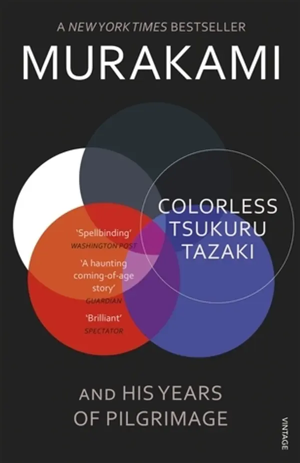 Colorless Tsukuru Tazaki And His Years Of Pilgrimage /book by Murakami Haruki cover