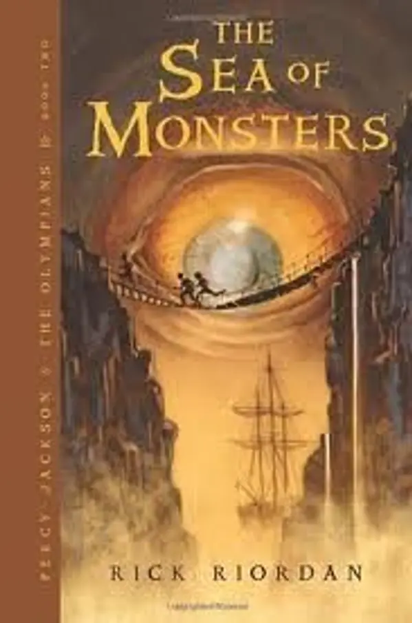 The Sea of Monsters by Rick Riordan cover