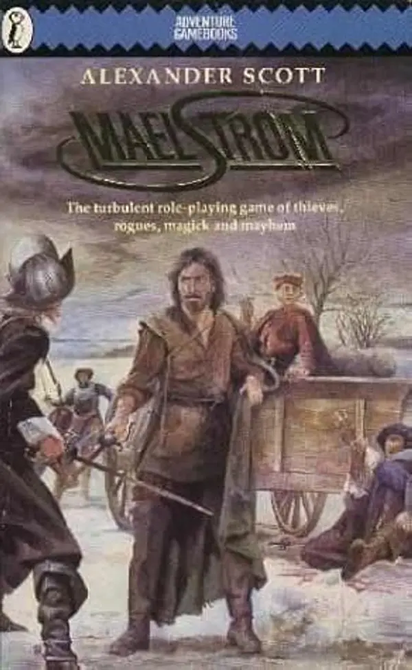 Maelstrom (Puffin Adventure Gamebooks) by Alexander  Scott cover