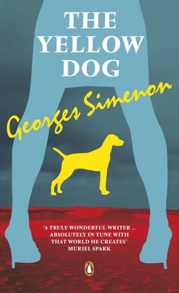 The yellow dog by Georges Simenon, Linda Asher cover