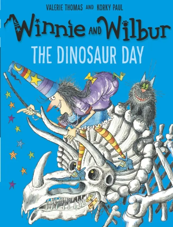 Winnie and Wilbur The Dinosaur Day by Thomas, Valerie cover