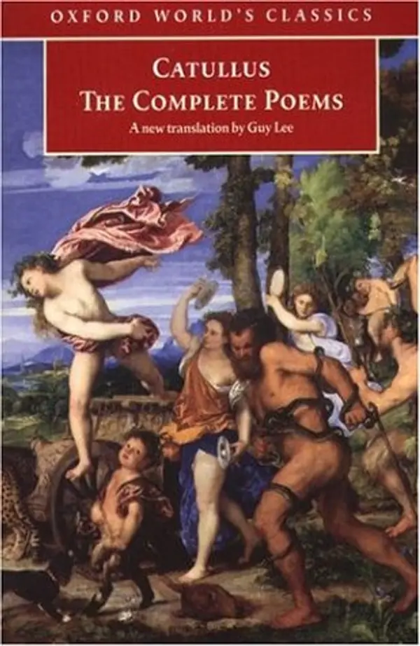 The Complete Poems by Catullus cover