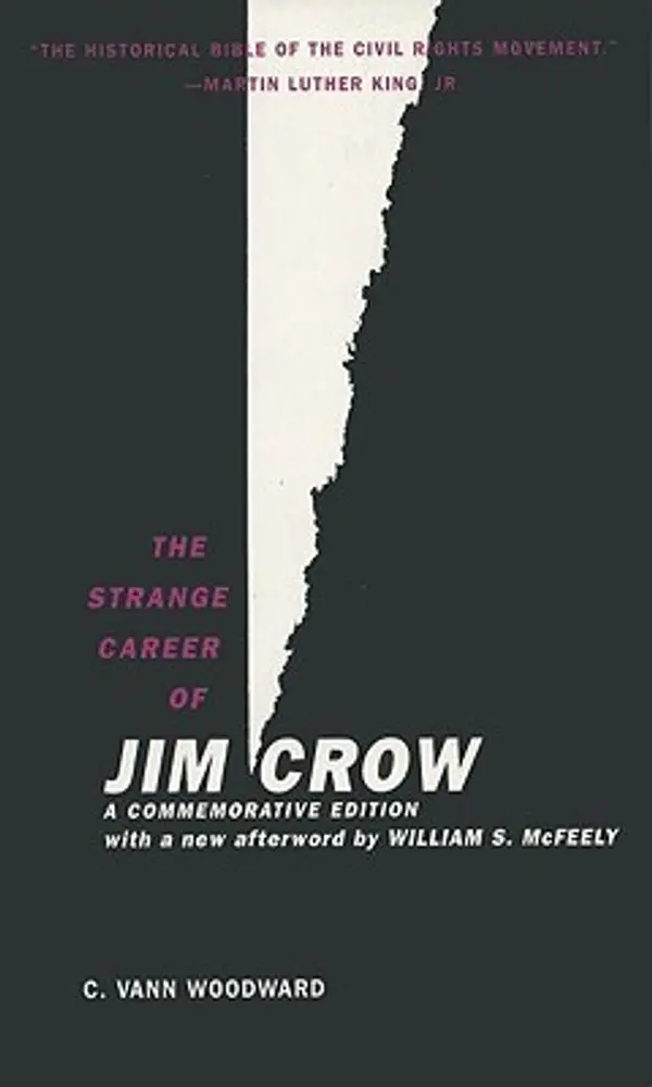 The Strange Career of Jim Crow by C. Vann Woodward, William S. McFeely cover