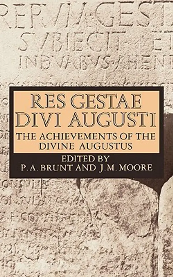 Res Gestae Divi Augusti: The Achievements of the Divine Augustus by Augustus cover