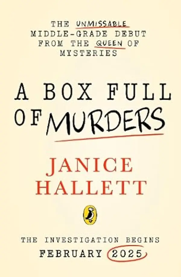 A Box Full of Murders by Janice Hallett cover