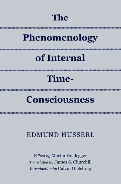 The Phenomenology of Internal Time-Consciousness book cover