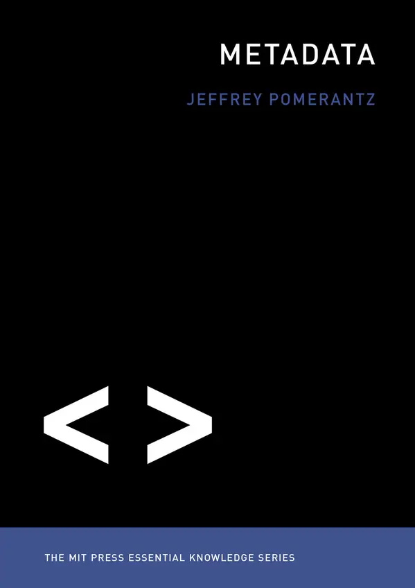 Metadata by Jeffrey Pomerantz cover