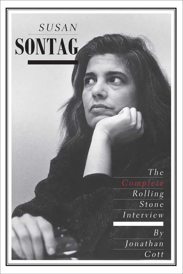 Susan Sontag by Jonathan Cott cover