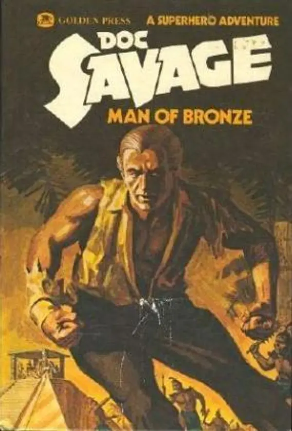 The Man of Bronze (Doc Savage, #1) by Kenneth Robeson cover