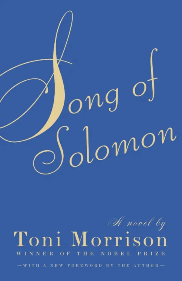 Song of Solomon by Toni Morrison cover