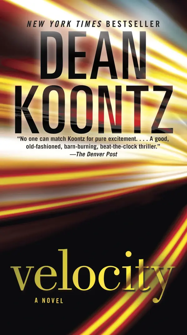 Velocity by Dean Koontz cover