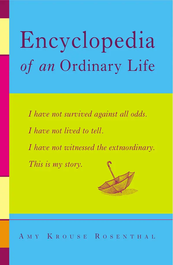 Encyclopedia of an Ordinary Life by Amy Krouse Rosenthal cover
