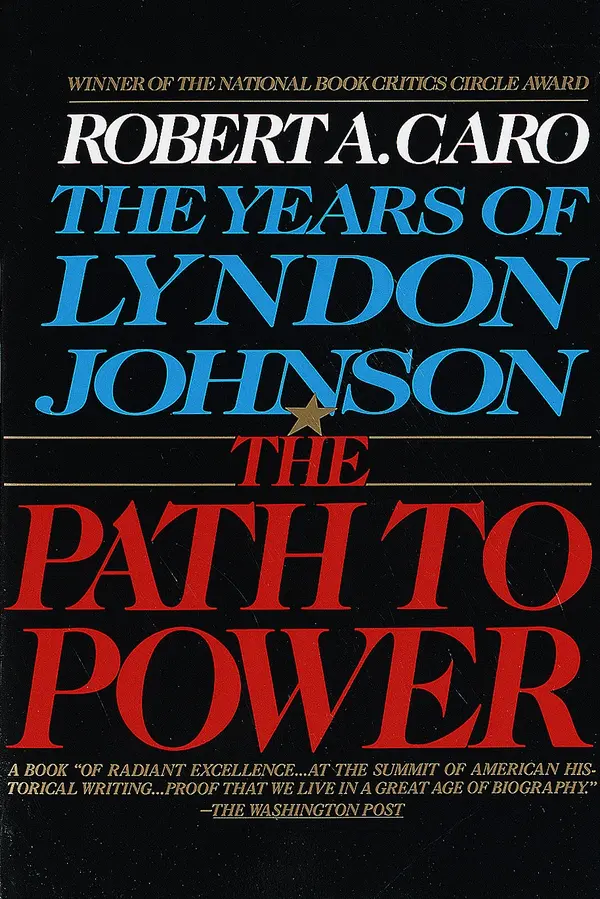 The Path to Power by Robert A. Caro cover