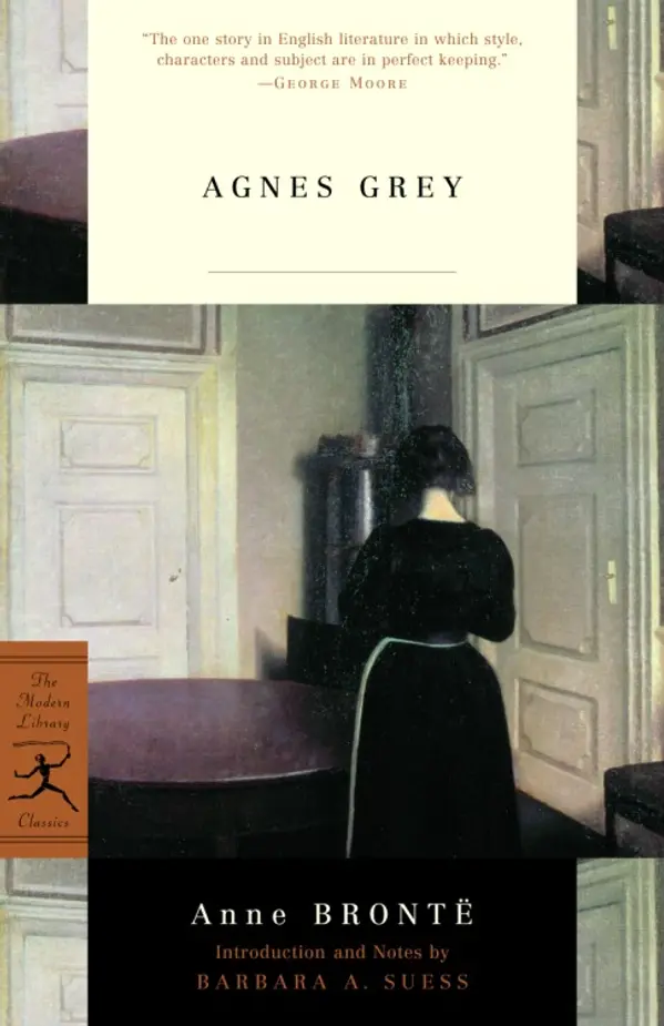 Agnes Grey by Anne Bronte, Barbara A. Suess cover