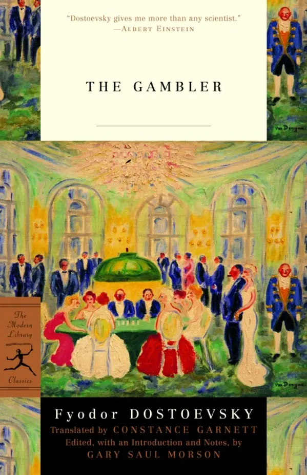 The Gambler by Fyodor Dostoevsky, Constance Garnett cover