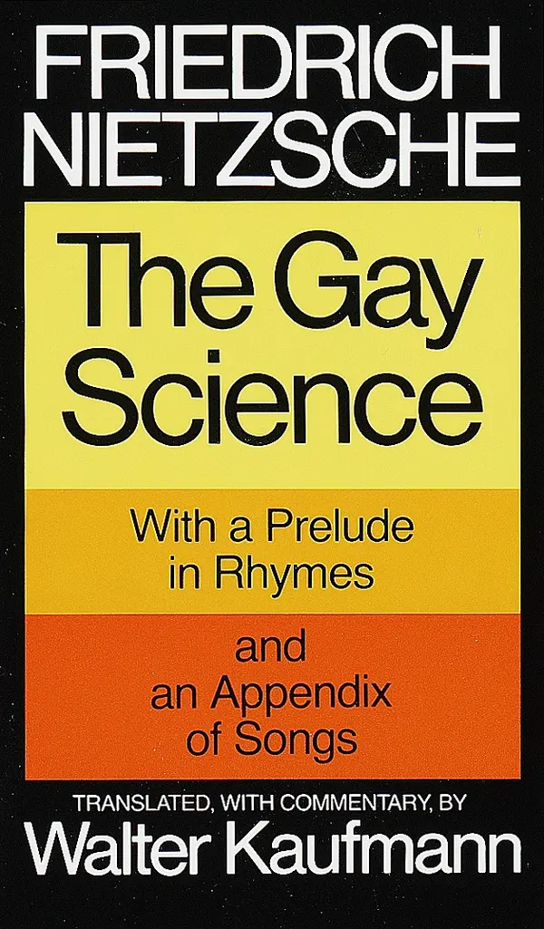 The Gay Science by Friedrich Nietzsche, Walter Kaufmann cover