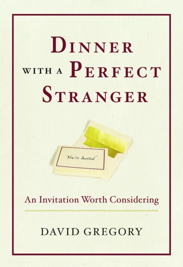 Dinner with a Perfect Stranger by David Gregory cover