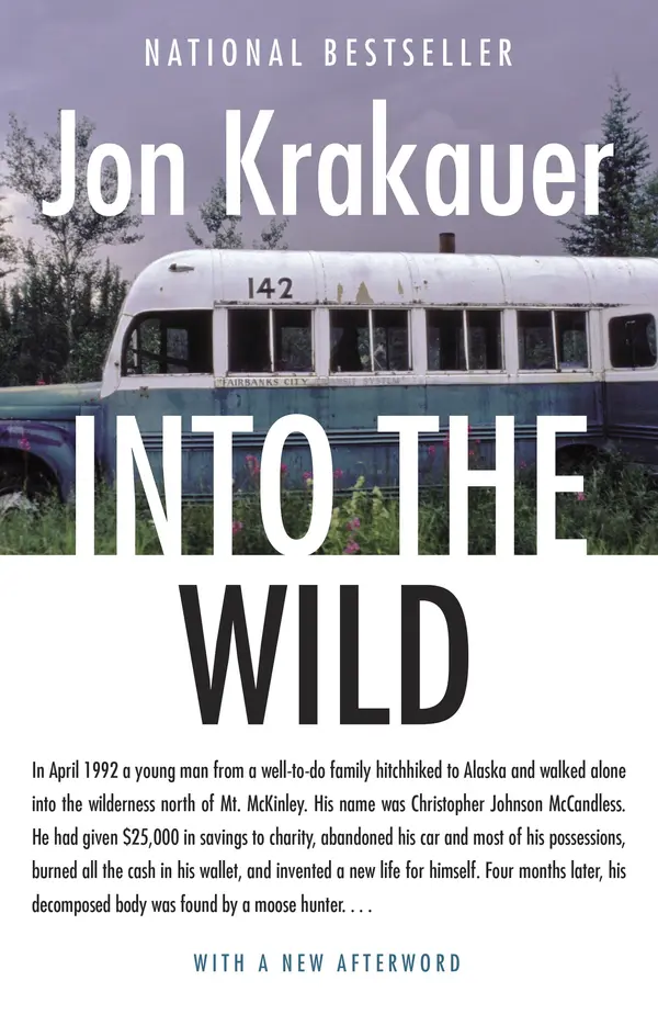 Into the Wild by Jon Krakauer cover