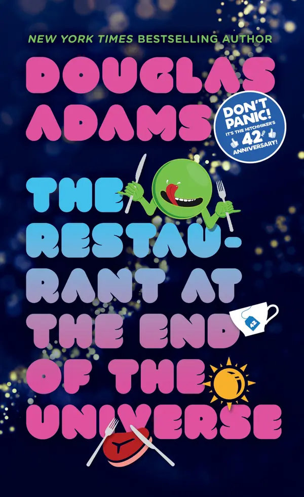 The Restaurant at the End of the Universe by Douglas Adams cover