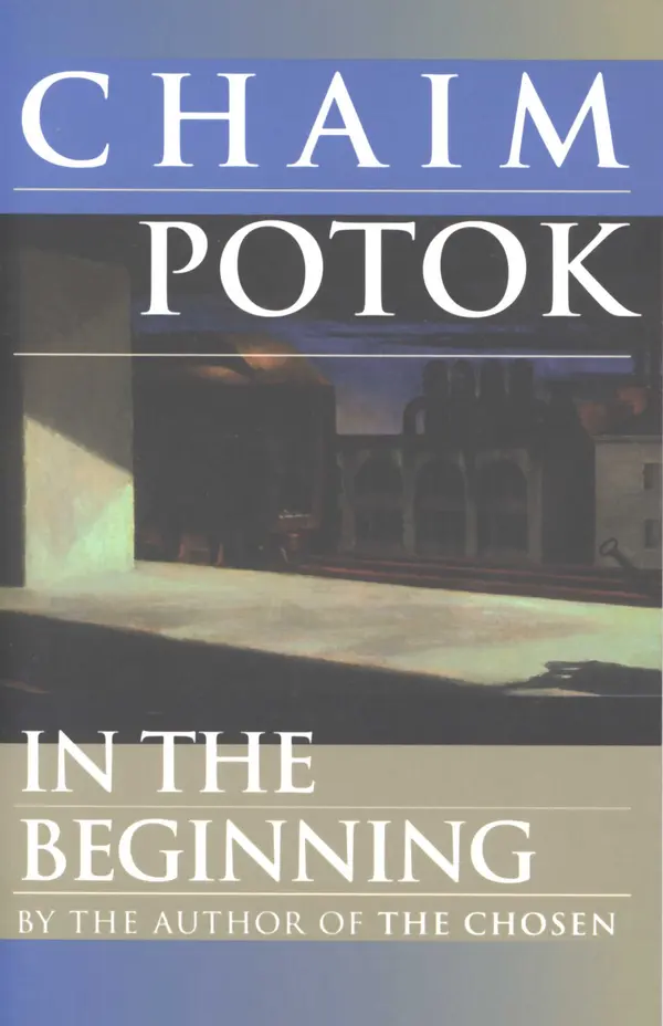 In the Beginning by Chaim Potok cover