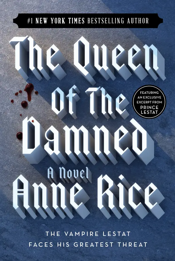 The Queen of the Damned by Anne Rice cover